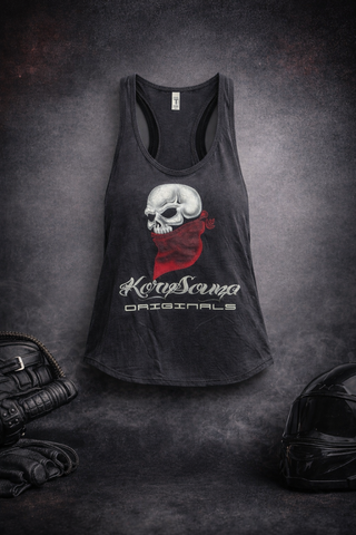 Classic Logo Women's Racerback Tank (large logo)
