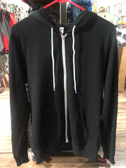 Classic Logo Zip-Up Hoodie - Black